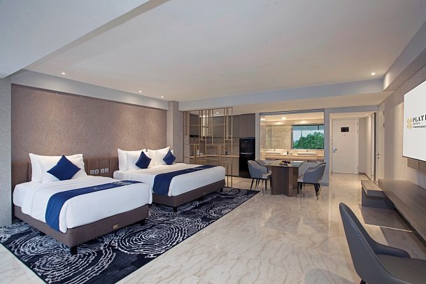 Platinum Hotel Jimbaran Beach Bali - Wohnbeispiel Family Suite (Zimmercodierung WI1)