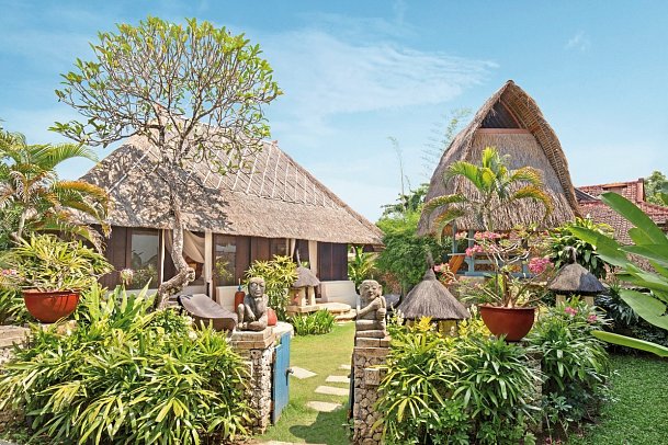 Novotel Bali Benoa - Wohnbeispiel Beach Cabana (Zimmercodierung BB1)