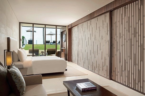 Alila Seminyak - Wohnbeispiel Terrace Suite (Zimmercodierung WB1)
