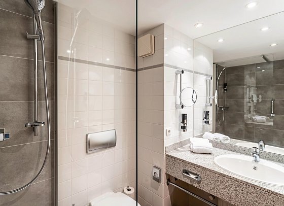 mightyTwice Hotel Dresden - Wohnbeispiel Doppelzimmer COMFY (Zimmercodierungen DB1 & DB2)