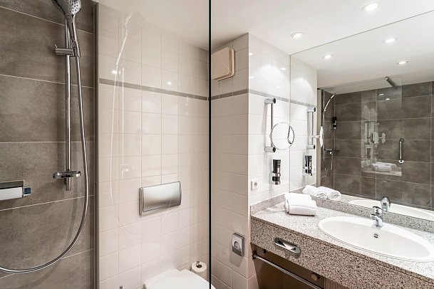 mightyTwice Hotel Dresden - Wohnbeispiel Doppelzimmer COMFY (Zimmercodierungen DB1 & DB2)