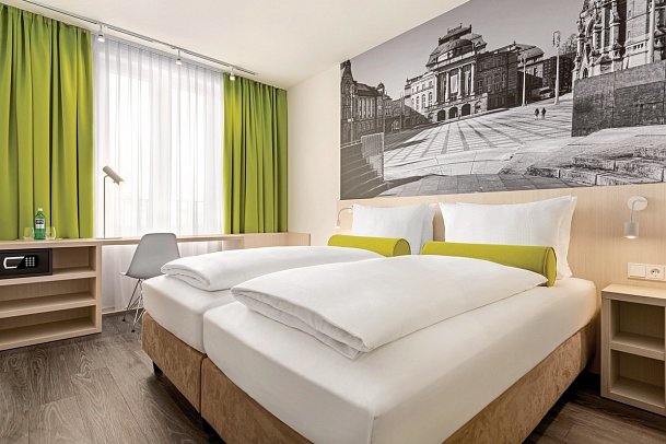 Super 8 by Wyndham Chemnitz - Wohnbeispiel Doppelzimmer (Zimmercodierung DB1)