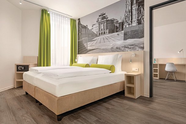 Super 8 by Wyndham Chemnitz - Wohnbeispiel Doppelzimmer (Zimmercodierung DB1)