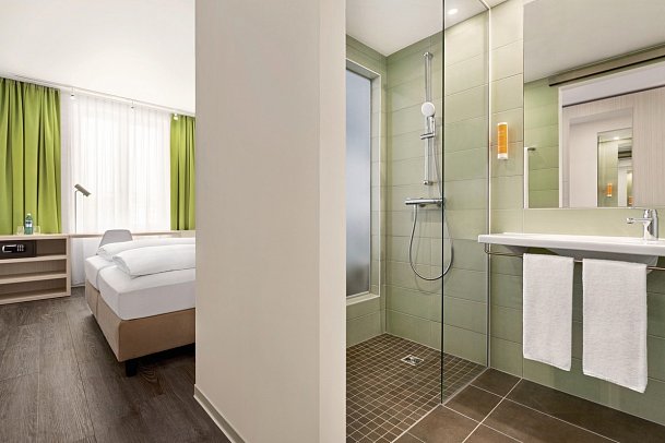 Super 8 by Wyndham Chemnitz - Wohnbeispiel Doppelzimmer (Zimmercodierung DB1)