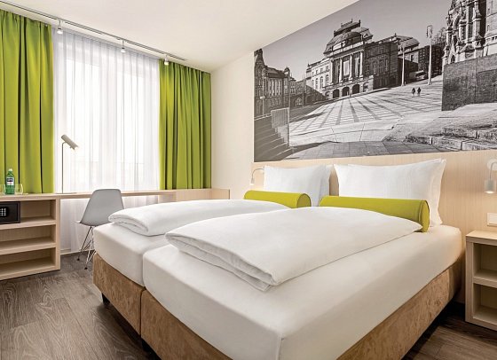 Super 8 by Wyndham Chemnitz - Wohnbeispiel Doppelzimmer (Zimmercodierung DB1)