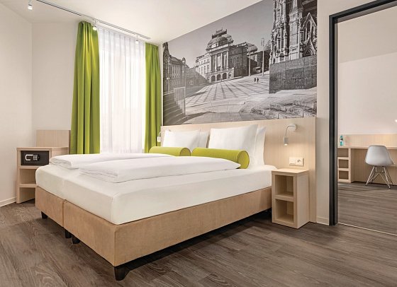 Super 8 by Wyndham Chemnitz - Wohnbeispiel Doppelzimmer (Zimmercodierung DB1)