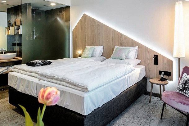 ARCOTEL HafenCity Dresden - Wohnbeispiel Doppelzimmer Komfort (Zimmercodierung DF1)