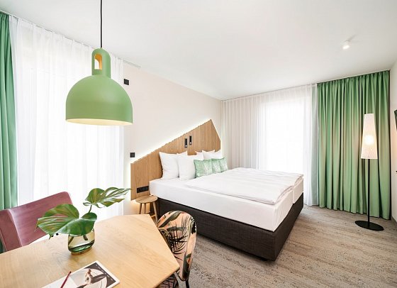 ARCOTEL HafenCity Dresden - Wohnbeispiel Doppelzimmer Komfort (Zimmercodierung DF1)