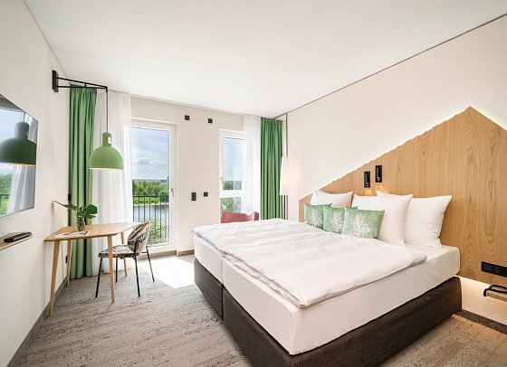 ARCOTEL HafenCity Dresden - Wohnbeispiel Doppelzimmer Komfort (Zimmercodierung DF1)