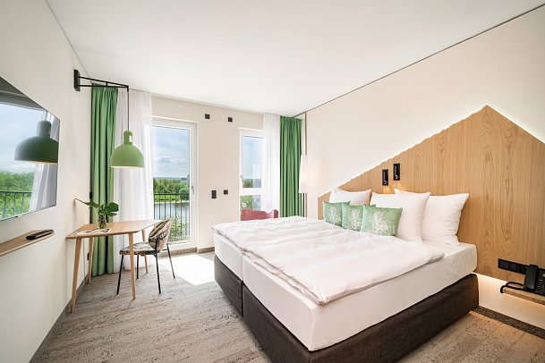 ARCOTEL HafenCity Dresden - Wohnbeispiel Doppelzimmer Komfort (Zimmercodierung DF1)