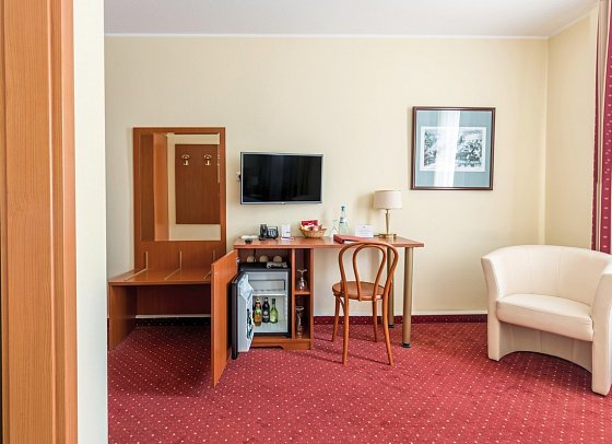 Andante Hotel Dresden - Wohnbeispiel Standard Doppelzimmer (Zimmercodierungen DB1 & DP3)