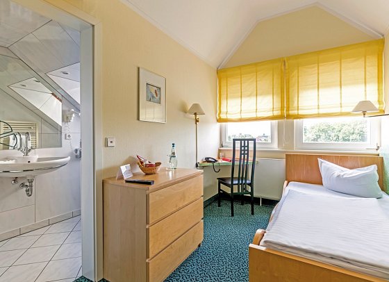 Andante Hotel Dresden - Wohnbeispiel Standard Einzelzimmer (Zimmercodierungen EB1 & EP2)