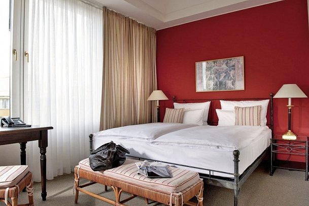 Hotel Elbflorenz Dresden - Wohnbeispiel Doppelzimmer Standard (Zimmercodierung DG1)