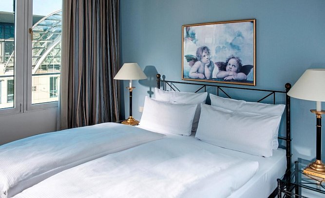 Hotel Elbflorenz Dresden - Wohnbeispiel Doppelzimmer Standard (Zimmercodierungen DG1, DG2 & DB7)
