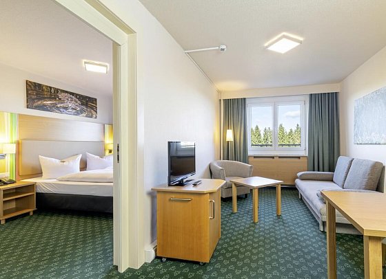 Hotel Am Bühl - Wohnbeispiel Doppelzimmer (Zimmercodierungen DB1 & DC1)