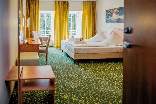 Kulturhotel Fürst Pückler Park - Wohnbeispiel Doppelzimmer (Zimmercodierungen DB1, EB1, DX1, DX2 & DX3)