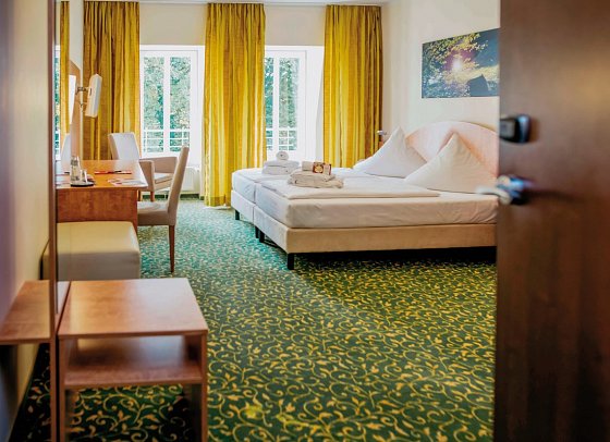 Kulturhotel Fürst Pückler Park - Wohnbeispiel Doppelzimmer (Zimmercodierungen DB1, EB1, DX1, DX2 & DX3)