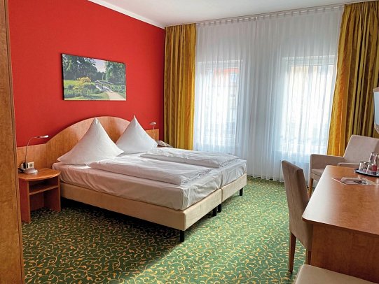 Kulturhotel Fürst Pückler Park - Wohnbeispiel Doppelzimmer (Zimmercodierungen DB1, EB1, DX2 & DX3)