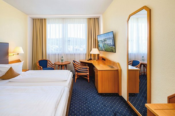 Best Western Ahorn Hotel Oberwiesenthal - Wohnbeispiel Doppelzimmer Classic (Zimmercodierung DB1)