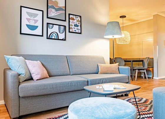 Elldus Resort - Familotel Erzgebirge - Wohnbeispiel Familien-Suite Premium (Zimmercodierung OM1)