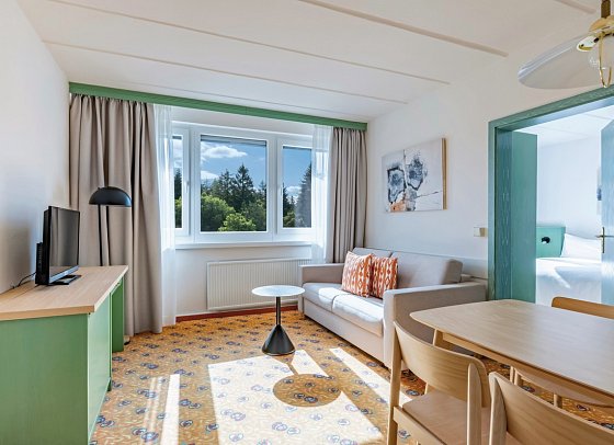 IFA Schöneck Hotel & Ferienpark - Wohnbeispiel 2-Raum-Appartement (Zimmercodierung OB1)