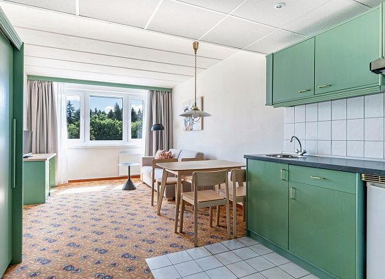 IFA Schöneck Hotel & Ferienpark - Wohnbeispiel 2-Raum-Appartement (Zimmercodierung OB1)