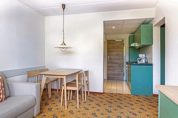 IFA Schöneck Hotel & Ferienpark - Wohnbeispiel 1,5-Raum Appartement (Zimmercodierungen AB2 & AB3)