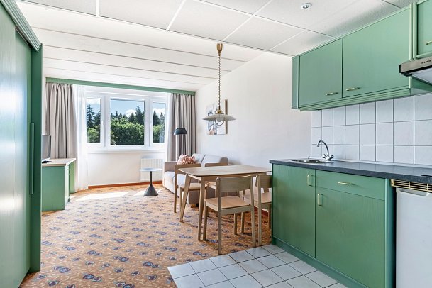 IFA Schöneck Hotel & Ferienpark - Wohnbeispiel 2-Raum-Appartement (Zimmercodierung OB1)