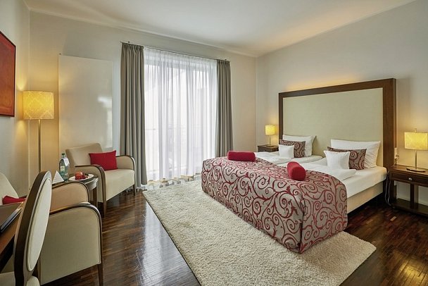 Hotel Elbresidenz an der Therme Bad Schandau - Wohnbeispiel Doppelzimmer Superior (Zimmercodierung DB1)