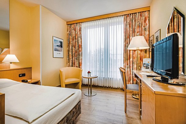 Taste Hotel Dresden - Wohnbeispiel Einzelzimmer (Zimmercodierung EB1)