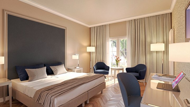 Dorint Parkhotel Meißen - Wohnbeispiel Doppelzimemr Komfort Park Residenz (Zimmercodierung DF1)