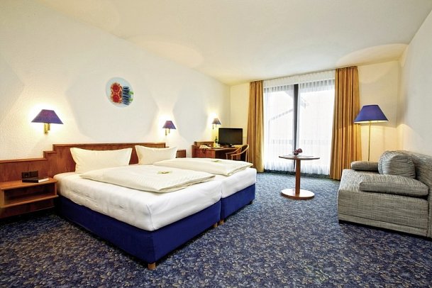 Alpina Lodge Hotel Oberwiesenthal - Wohnbeispiel Doppelzimmer Komfort (Zimmercodierung DF1)