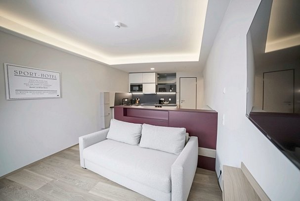 Summit of Saxony Resort Oberwiesenthal - Wohnbeispiel Cozy Studio Appartement (Zimmercodierungen SB1 & SC3)
