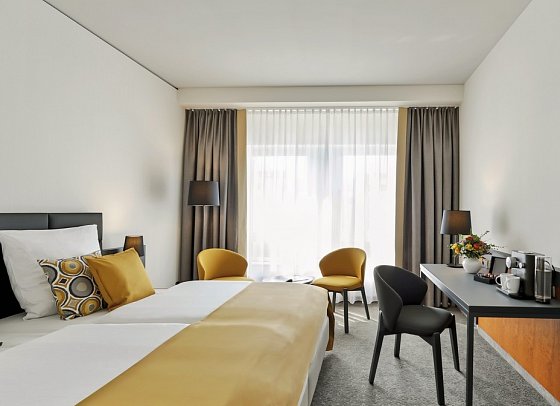 Dorint Hotel Dresden - Wohnbeispiel Doppelzimmer Superior (Zimmercodierungen DS1 & DS3)