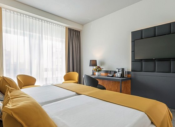 Dorint Hotel Dresden - Wohnbeispiel Doppelzimmer Superior (Zimmercodierungen DS1 & DS3)