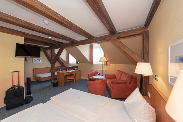 Hotel Europa - Wohnbeispiel Doppelzimmer (Zimmercodierung DB1)