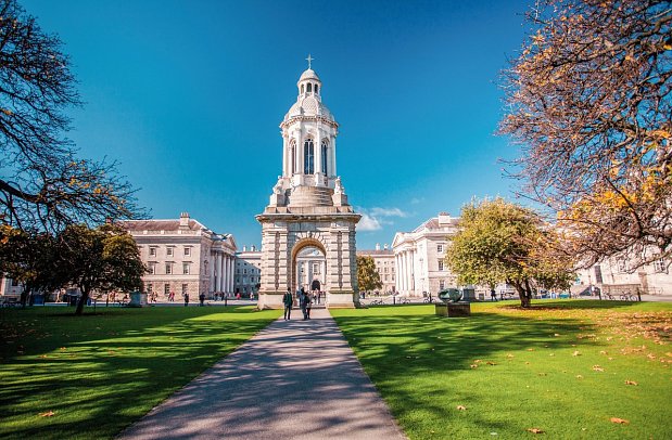 Höhepunkte rund um Dublin - Belltower & Campus Trinity College