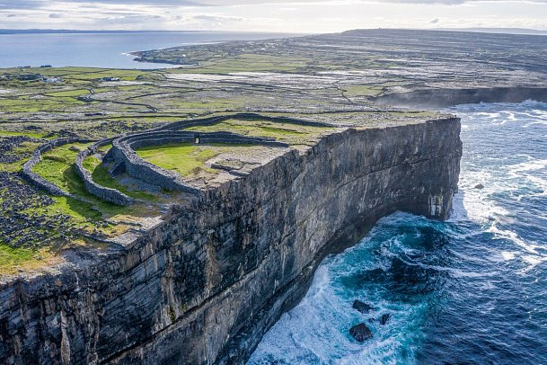 Zauber Irlands - Küste, Kultur und keltische Spuren - Dun Aengus, Inishmore, Aran Islands