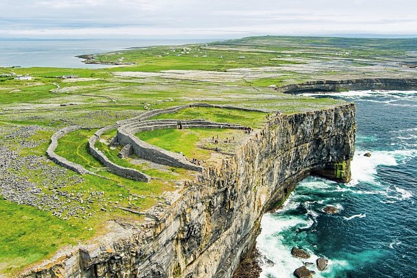Wild Atlantic Way - Irlands wilde Westküste - Dun Aengus, Inishmore, Aran Inseln