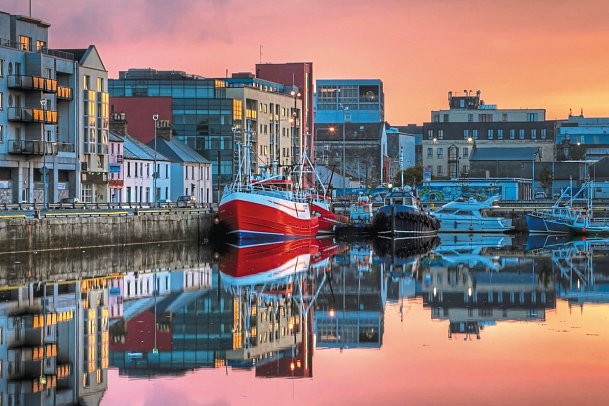 Wild Atlantic Way - Irlands wilde Westküste - Hafen, Galway