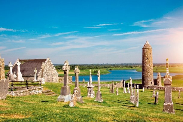 Wild Atlantic Way - Irlands wilde Westküste - Clonmacnoise