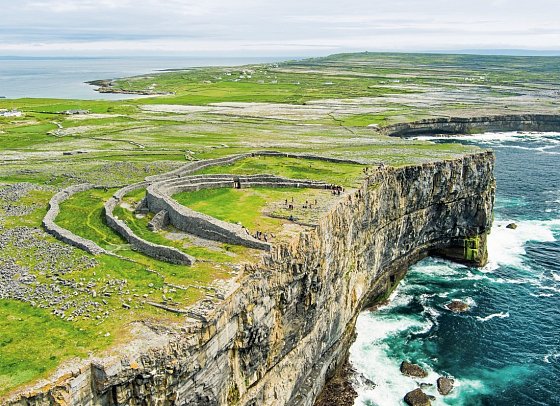 Wild Atlantic Way - Irlands wilde Westküste - Dun Aengus, Inishmore, Aran Inseln