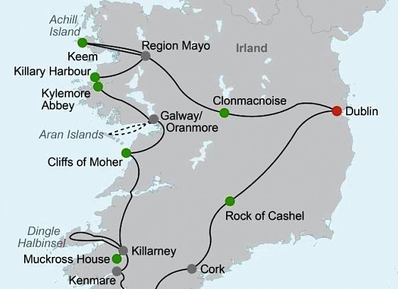 Wild Atlantic Way - Irlands wilde Westküste