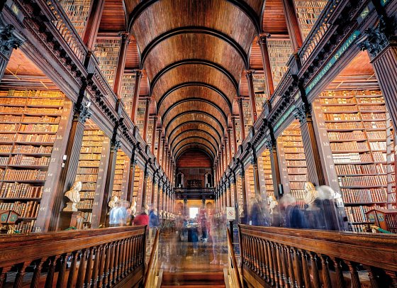 Entlang der Höhepunkte Irlands - Trinity College, Dublin