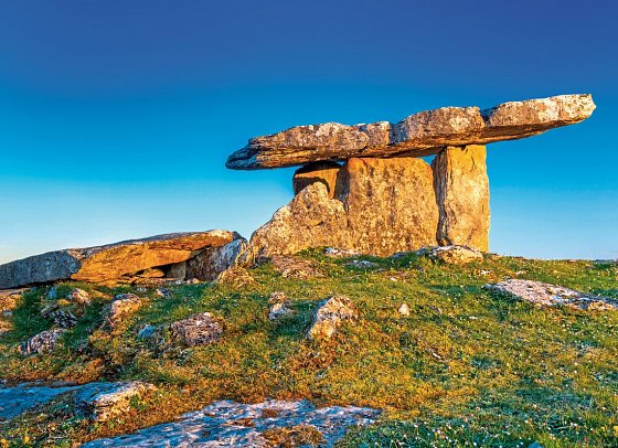 Irische Highlights - Poulnabrone-Dolmen, Burren