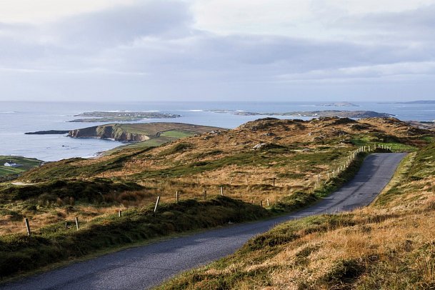 Naturschönheiten Irlands - Sky Road, Connemara