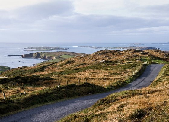 Naturschönheiten Irlands - Sky Road, Connemara