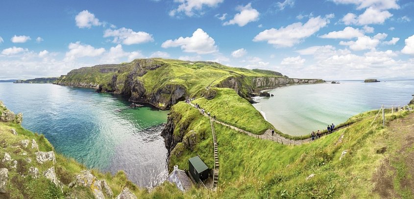 Geheimnisvolle Küste - Carrick-a-Rede Rope Bridge