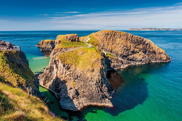 Geheimnisvolle Küste - Carrick-a-Rede Rope Bridge