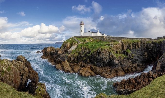 Irlands grüner Norden - Fanad Leuchtturm, Donegal